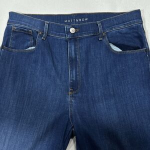 Mott & Bow Jane Women High Rise Skinny Jeans‎ Blue Wash Stretch Denim Size 31X31